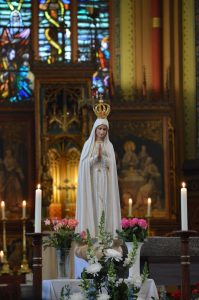 Fatimabeeld Lambertusbasiliek Hengelo