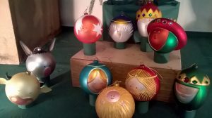 Kerststallenexpositie groep uit Italië